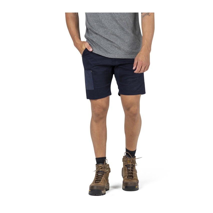 Caterpillar Machine Philippines - Mens Work Shorts - Navy 37069RHUS